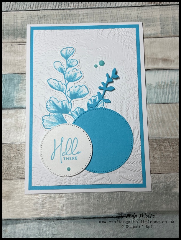 Batch of quick and easy coordinating cards highlighting the 2022-2024 In colours from Stampin' Up!